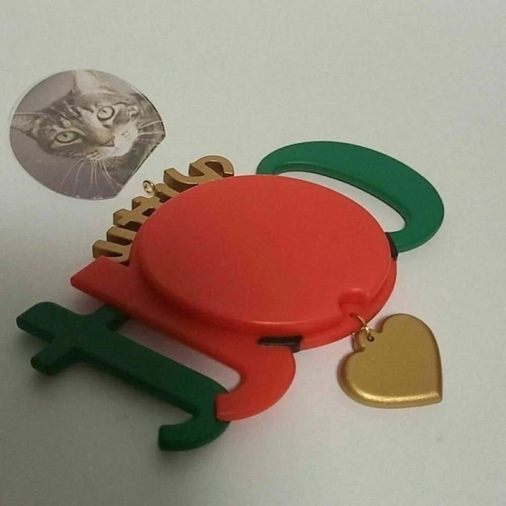 Hallmark Keepsake Kitty Cat Christmas Tree Photo Holder Ornament 2018‎ Picture